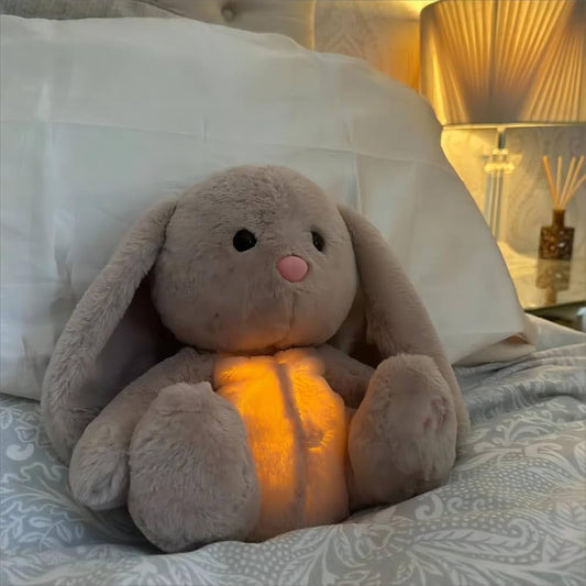 Peluche Conejito Mágico que Respira con Luz y Sonido